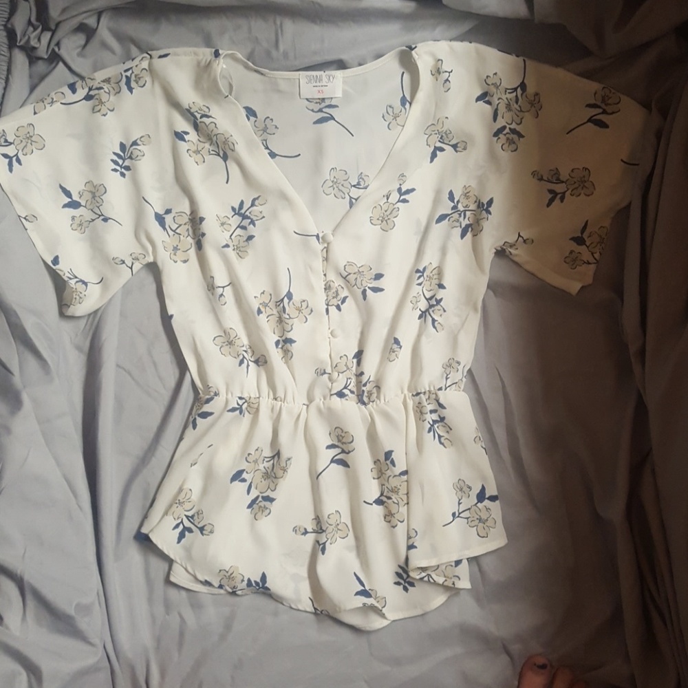 Floral blouse